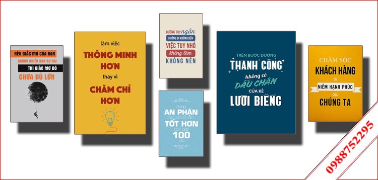 Tranh slogan tiếng anh Tranh slogan tiếng anh